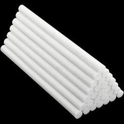 40 Pieces Humidifier Filter Cotton Refill Travel Mini Humidifier Filters Sticks Car Filters Replacement Parts for Portable Personal USB Powered Smart H20 in Office Bedroom(5.3 Inch)-26