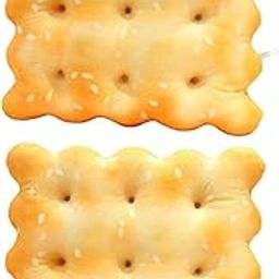 CLUB BOLLYWOOD®2X Plush Chair Pad Throw Pillow Seat Cushion for Furniture Bedroom Dorm|Home & Garden | Home D?©cor | Pillows|2 Biscuit Shape Plush Cushion-image-44