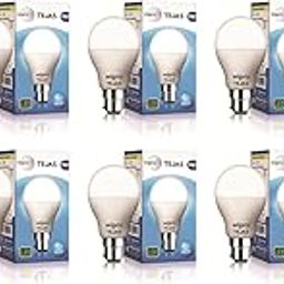 wipro Tejas 9w LED Bulb for Home & Office |B22 LED Bulb Base |Cool Day White Light (6500K) |4Kv Surge Protection |High Voltage Protection |Eco Friendly Energy Efficient | Pack of 10-22
