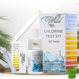 VAYINATO Aquatic Remedies Wild Chlorine Water Test Kit (50 Tests) Suitable for Aquarium Water, Swimming Pool, Industrial Water, Drinking Water-23