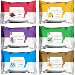 Makeup Remover Wipes for Unisex - 25 Pulls (each), Pack of 6-20