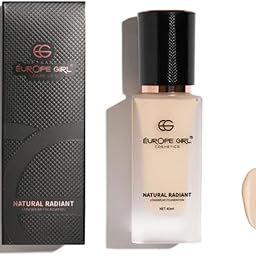 Europe Girl Natural Radiant Foundation 40ML (L1 Ivory Fair Neutral undertone)-image-60