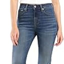 levi's Women's High Rise 726 Flared Fit Blue Jeans-picture-2
