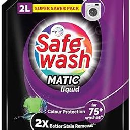 Safewash Matic Liquid Detergent Front Load 2L-28