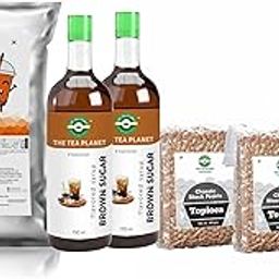 The Tea Planet Thai Tiger Series/Brown Sugar Milk Tea Starter Kits - 65 Servings(Approx.) -350ML Per Kit-72