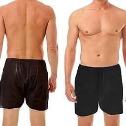Disposable Bermuda Non-Woven Shorts| Elastic Waistband | Hygienic Underwear Unisex Suitable for Massage Spa, Sauna, Salon and Hospital-image-73