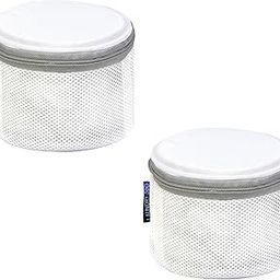 Laundry 360 2 Pack Bra Wash Bag | Laundry | Washing and Drying | Holds 4 Full Size Bras | Panties | Socks| Micro Mesh Fabric-image-57