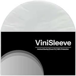 ViniSleeve 12 Inch Vinyl Record Inner Sleeves – Archival Quality, Round Bottom, Anti-Static, Exact Fit for LP, 100% Protection (Pack of 50)-image-98