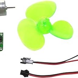 ATORSE Small Wind Generator Alternator USB Phone Charger Solar Power Teaching Model-image-6