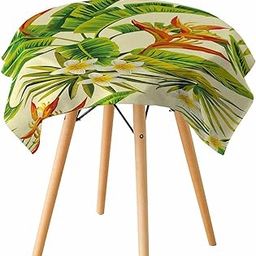 MERISHOPP®Tropical Plants Crane Printed Tablecloths Waterproof Polyester 140 * 260CM P|Home & Garden | Kitchen, Dining & Bar | Linens & Textiles |1 Piece Tablecloth-image-52