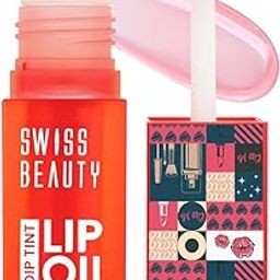 Swiss Beauty Dip Tint Colour Changing PH Lip Oil | With Vitamin E for Long-Lasting Nourishment and Hydration| Soft and Natural Pink Lips | Shade- Strawberry, 3ml-image-97