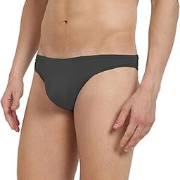 BASIICS Magic Flash Antimicrobial Semi-Seamless Thongs Underwear for Men Steel Grey-image-74