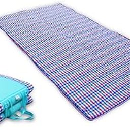 PS PARVESH SMART Premium Foldable, 1.5 INCH Soft Mattress with Hanging Bag for Home, Camping, Travel, Picnic, Tours and Trips Mattress Size (36X72X1.5) INCH Multicolor-28