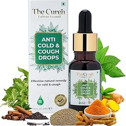 Anti Cold & Cough Drops Herbal Supplement with Tulsi, Ardusi, Pudina, Ginger, Ajwain, Cinnamon, Turmeric, Mullein Leaves | for Cold and Cough Relief, Immunity Booster | 15 ML | 60 Serving-image-26