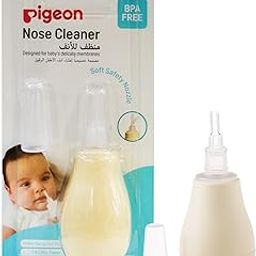 Pigeon Nose cleaner Aspirador Nasal (White and Cream)-74