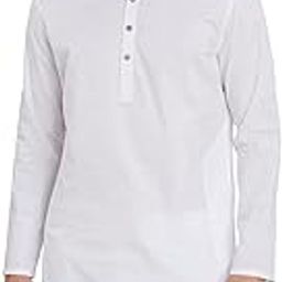 Men's Cotton Solid Long Kurta (Regular Fit)-25
