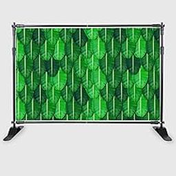 Backdropon Wedding Backdrop Cloth Banana Leaf for All Festivals/House Hold Functions/Ceremonies Banana Leaf Design(Aaritaku) Design Size 8 Feet Height * 8 Feet Width (8 * 8)-image-42