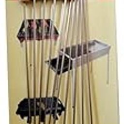 STYLEHEAVEN 10PCS Barbecue Skewers with Wooded Handle Kabob Roasting Sticks Meat BBQ|Home & Garden|Yard, Garden & Outdoor Living|Outdoor Cooking & Eating|BBQ Tools & Accessories-image-61