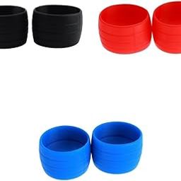 CALANDIS™ 3Pair Road Bike Drop Bar Fixed Gear Bicycle Handlebar Tape Bundle Fixed Ring | Handlebar Grips Tape & Pads | Bicycle Components & Parts | Cycling-picture-0