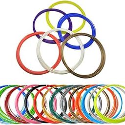 3D Pen Filament Pack, 10 Assorted Colours, PLA Material, Creative Modelling, Arts & Craft and Education, ABS Plastic Wire 1.75mm-image-51