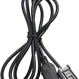 UJEAVETTE Car USB AUX Cable Adapter for Honda Civic Jazz CR-V Accord Odyssey 2008-2013-image-1