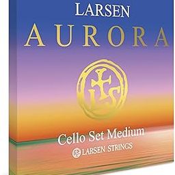 Larsen Aurora Cello Strings – Medium Tension Set – Professional Quality and Affordable Strings for Advancing Cellists-picture-0