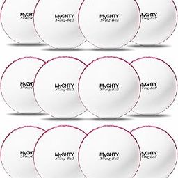jaspo MyGHTY Swing Cricket Ball, Soft PVC Cricket Ball-Weight 110g Standard Size Wind Ball for Beginners Standard Bounce for Training & Practice-Pk of 12 Pcs with Printed Display Box-image-99