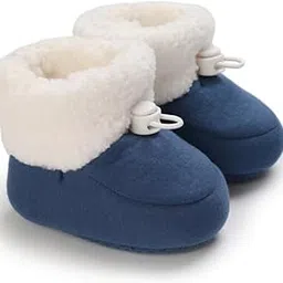 Baby Winter Boots with Fur Lining, Soft Sole-image-23