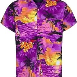 Tropical Hawaiian Print Casual Shirt, Sizes M to 8XL-image-3