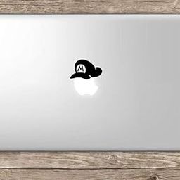 KaaHego Skin Sticker Decal Laptop Skin Sticker for Hat Laptop Vinyl Sticker (Black)-picture-20