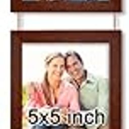 Pixelkari - Customised Photo Frame For Wall |Wall Hanging Picture, Photo Frame For Home and Office Decoration (Set of 3, 5x5 Inch) (Set Of 3 Customize With Photo Upload)-image-21