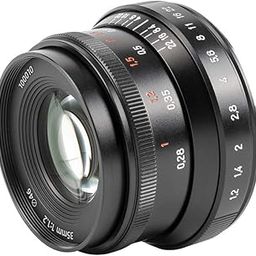 7artisans 35mm F1.2 Mark II Large Aperture Lens APS-C Manual Fixed Lens for Sony E-Mount Mirrorless Camera(Black)-picture-21