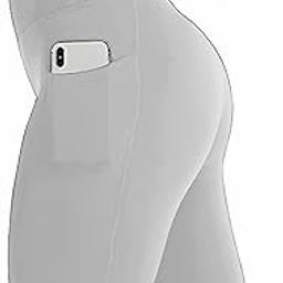 High-Waist Biker Cycling Shorts Workout Yoga Casual with Phone Pockets, Compression Athletic, Slim Fit-image-56