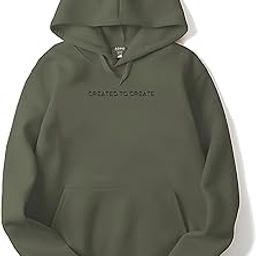 Men Printed Hooded In Premium Cotton Fleece Hoodie-image-77