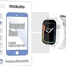 MOBLING Screen Protector Compatible With Sekyo Magic Pro Smartwatch, Edge to Edge Full Coverage Hydrogel TPU Fiber Screen Guard not a Tempered Glass (Pack of 2)-12