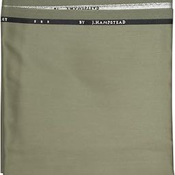 Dull Grey Plain Terron Rayon Unstitched Trouser Fabric - 1.25 Metres - VV6040-image-5