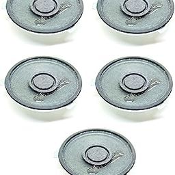 INVENTO 5Pcs 8 Ohm 0.5W Small MINI speaker 40x10mm Stereo Audio Speaker For DIY-16