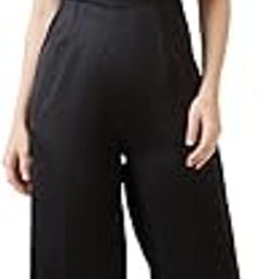 Women Satin Halter Neck Wide Leg Party Jumspuit-image-43