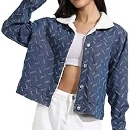 campus sutra Women's Supersonic Puffer Jacket For Casual Wear | Hooded Neck | Long Sleeves | Zipper Closure | Jacket Crafted With Comfort Fit For Everyday Wear-picture-48