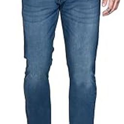 Men's Skinny Fit Narrow Mid Blue Denim Jeans with Elegant Design | Stylish and Comfortable Jeans | Ideal for Casual Outings, Parties (Mid Blue)-image-62