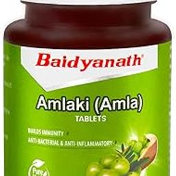 Baidyanath Amlaki (Amla) 60 Tablets - Natural Health Booster for Enhanced Hair, Skin, Digestive Health, Metabolism Support and Sugar Level Management-45
