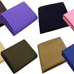 Men's Poly-Cotton Unstitched Shirt & Trouser Fabric Combo Set (Multicolor; 1.30 & 2.25 Meters)-image-38