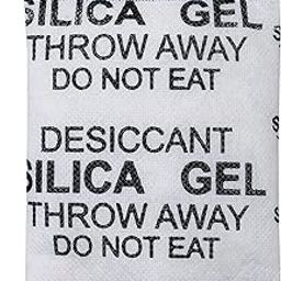 Elysian Premium Silica Gel 20gm Pouch 50 pcs Pack, Silica Gel 1000 Gram Pack, Desiccant Dehumidifier Silica Gel Bags for Moisture, Room, Kitchen, Wardrobe, Cupboard, Car, Bedroom, Camera-20
