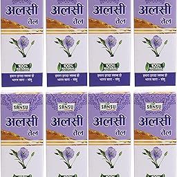 Sansu Alsi Ka Tel 50ml (Pack of 8) | Pure & Natural | Herbal Oil.-image-65