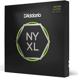 D'Addario NYXL45105 Nickel Wound Bass Guitar Strings, Light Top/Med Bottom, 45-105, Long Scale-image-13