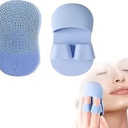 AJIGNA MART Silicone Face Scrubber for Women & Men – Soft Facial Cleansing Brush for Deep Pore Cleaning, Gentle Exfoliation, Massage, Blackhead & Acne Removal – Reusable Skin Care Tool for Daily Use-53