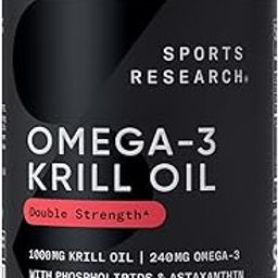 Sports Research Omega-3 Krill Oil 30 Softgels-17