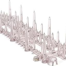 2 Piece Polycarbonate Monkey Protector Spike, Anti Monkey Spikes, Monkey Control Spikes, Monkey Spikes for Balconies, Industries, Water Tank, Boundary Wall,Terrace-11