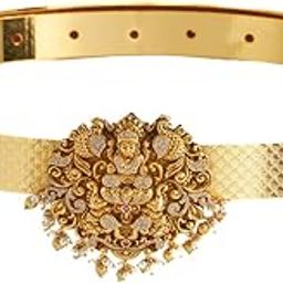 Fashion Jewellery Ruby Gold Plated Ethnic Antique Belt/Kamarband-image-30