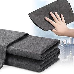 DARSHANAM WORLD Thickened Magic Cleaning Cloth, 2025 New Reusable Microfiber Glass Cleaning Cloths, 30X30 CM Lint-Free Cleaning Cloth Streak-Free Towels, Cars, Window, Mirror Glass (2 PCS)-image-30